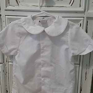 Bailey Boys white short sleeve dress shirt.